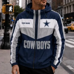 Limited Edition – Customized NFL Dallas Cowboys Windbreaker Jacket