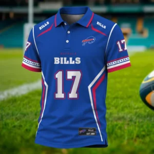 Limited Edition – Customized NFL Buffalo Bills Polo Shirt