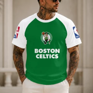 Limited Edition – Customized NBA Boston Celtics Raglan Tee