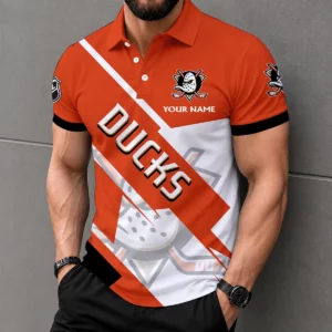 Limited Edition – Customized NHL Anaheim Ducks Polo Shirt
