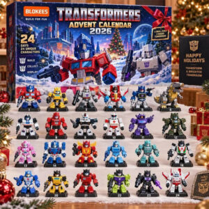 Blokees Transformers Advent Calendar 2026 Christmas Countdown Toy Gift For Son