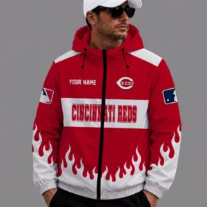 Limited Edition – Customized MLB Cincinnati Reds Windbreaker Jacket