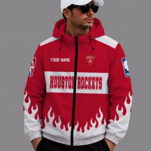 Limited Edition – Customized NBA Houston Rockets Windbreaker Jacket