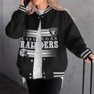 Limited Edition – Customized NFL Las Vegas Raiders Satin Varsity & Baseball Jacket