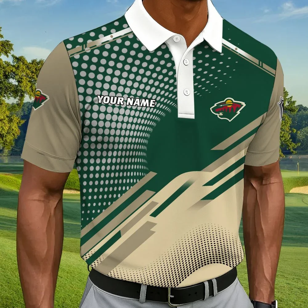 Limited Edition – Customized NHL Minnesota Wild Polo Shirt