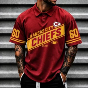 Limited Edition – Customized NFL Kansas City Chiefs Polo Shirt