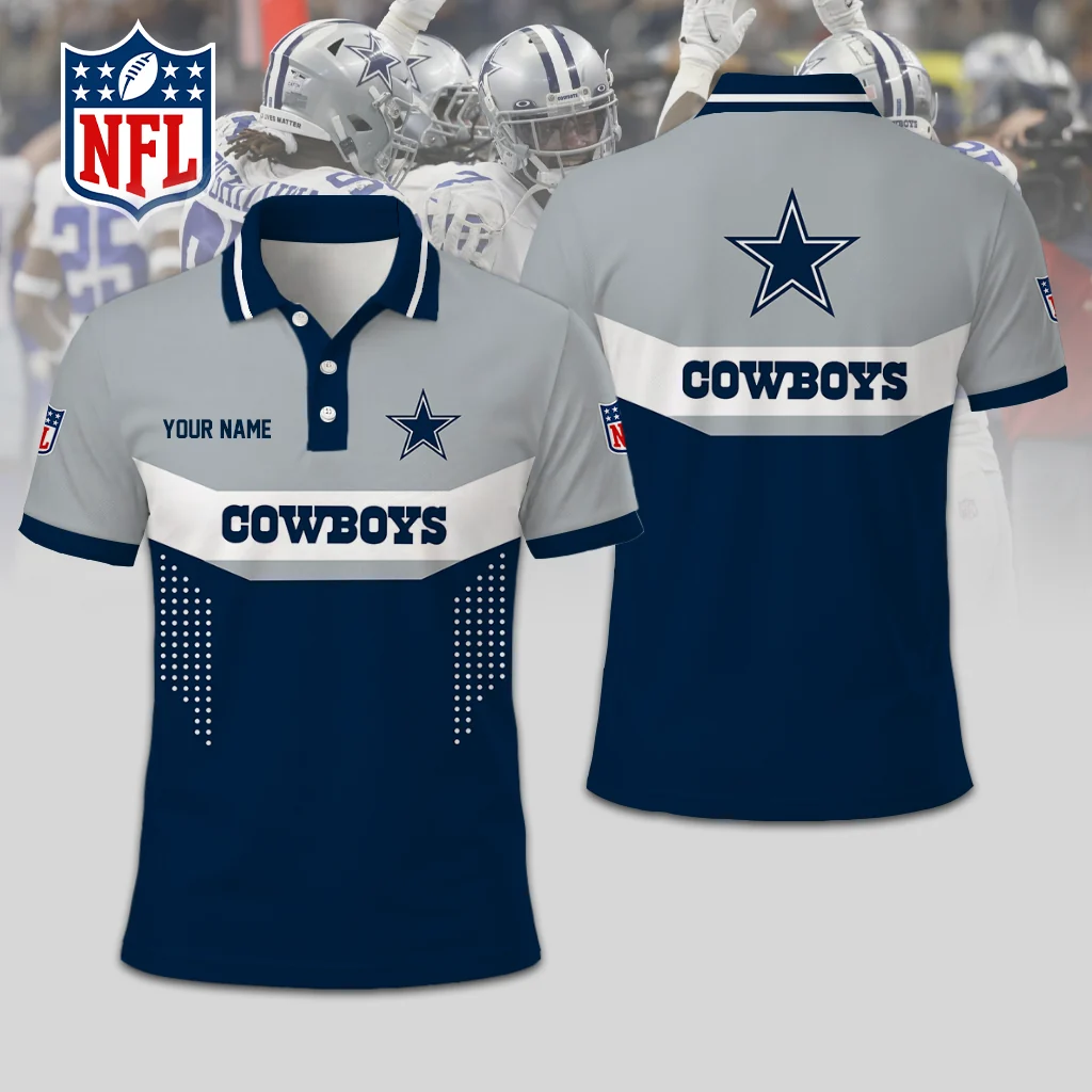 Limited Edition – Customized NFL Dallas Cowboys Polo Shirt