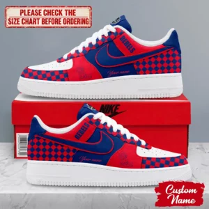 Limited Edition – Customized NCAA Ole Miss Rebels Af1 Shoes