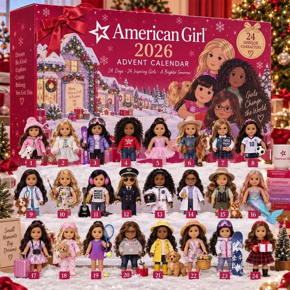 American Girl 2026 Advent Calendar Christmas Eve Countdown Xmas Gifts For Sister