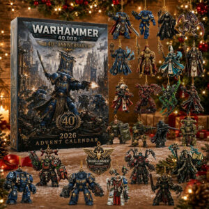 Warhammer 40k 40th Anniversary Advent Calendar 2026 Christmas Decor Xmas Gifts For Fans
