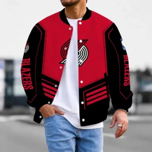 Limited Edition – Customized NBA Portland Trail Blazers Baseball Jacket, Satin Varsity Jacket