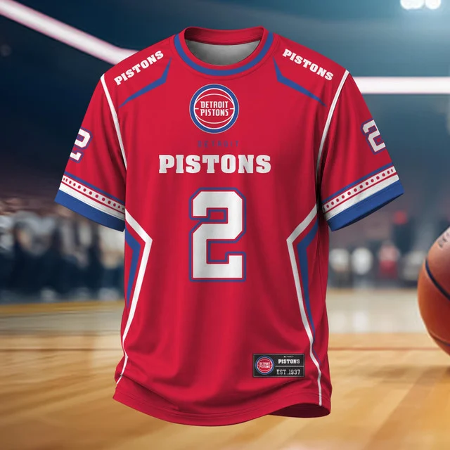 Limited Edition – Customized NBA Detroit Pistons T-Shirt, Hoodie, Zip Hoodie - Image 2