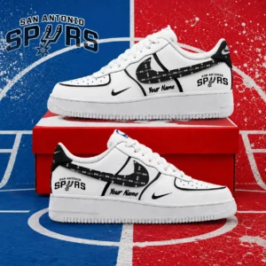 Limited Edition – Customized NBA San Antonio Spurs Af1 Sneakers