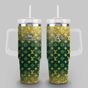 Limited Edition – Customized MLB Oakland Athletics 40Oz Tumbler