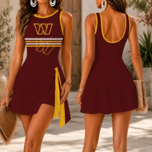 Limited Edition – Customized NFL Washington Commanders Women’s Summer Skort Dress