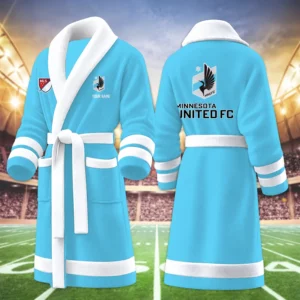 Limited Edition – Customized MLS Minnesota United FC Fleece Bathrobe