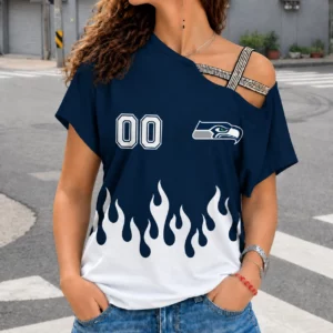 Limited Edition – Customized NFL Seattle Seahawks Women’s Shoulder Shirt
