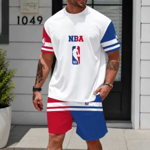 Limited Edition – Customized NBA National Basketball Association Unisex T-Shirt & Shorts Set
