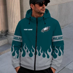 Limited Edition – Customized NFL Philadelphia Eagles Windbreaker Jacket