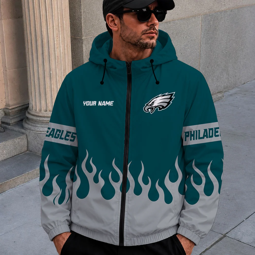 Limited Edition – Customized NFL Philadelphia Eagles Windbreaker Jacket