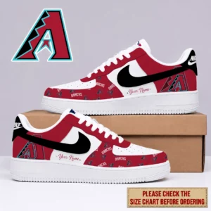 Limited Edition – Customized MLB Arizona Diamondbacks Af1 Shoes