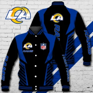 Limited Edition – Customized NFL Los Angeles Rams Satin Varsity & Baseball Jacket