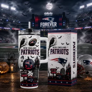 Limited Edition – Customized NFL New England Patriots Halloween 40Oz Tumbler
