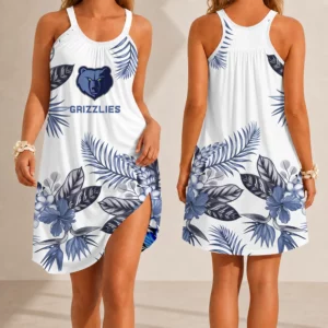 Limited Edition – Customized NBA Memphis Grizzlies Camisole Dress