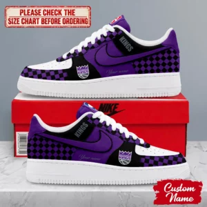 Limited Edition – Customized NBA Sacramento Kings Af1 Sneakers