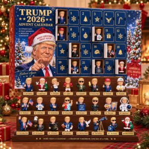 Donald Trump 2026 Holiday Advent Calendar Holiday Christmas Gift For Friends – THW