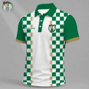Limited Edition – Customized NBA Boston Celtics Polo Shirt