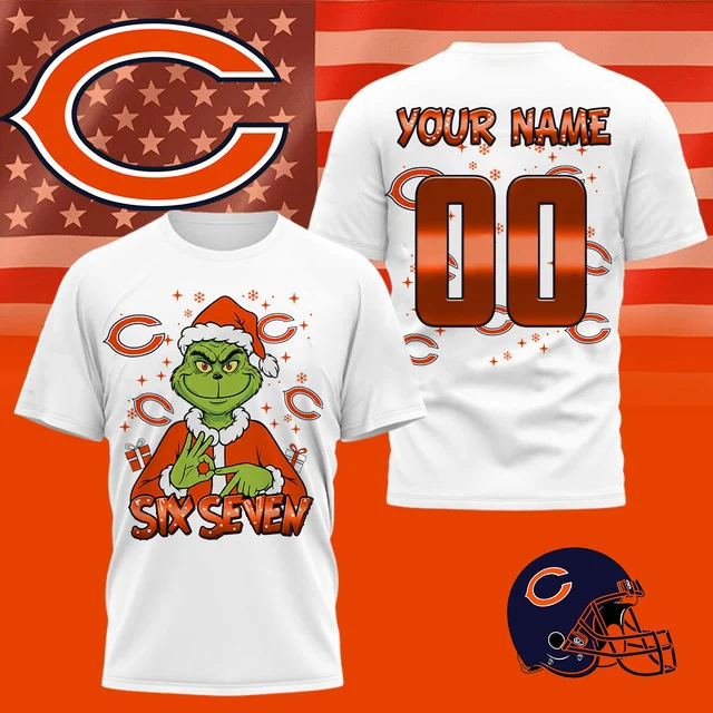 Limited Edition – Customized NFL Chicago Bears Unisex T-Shirt - Image 2