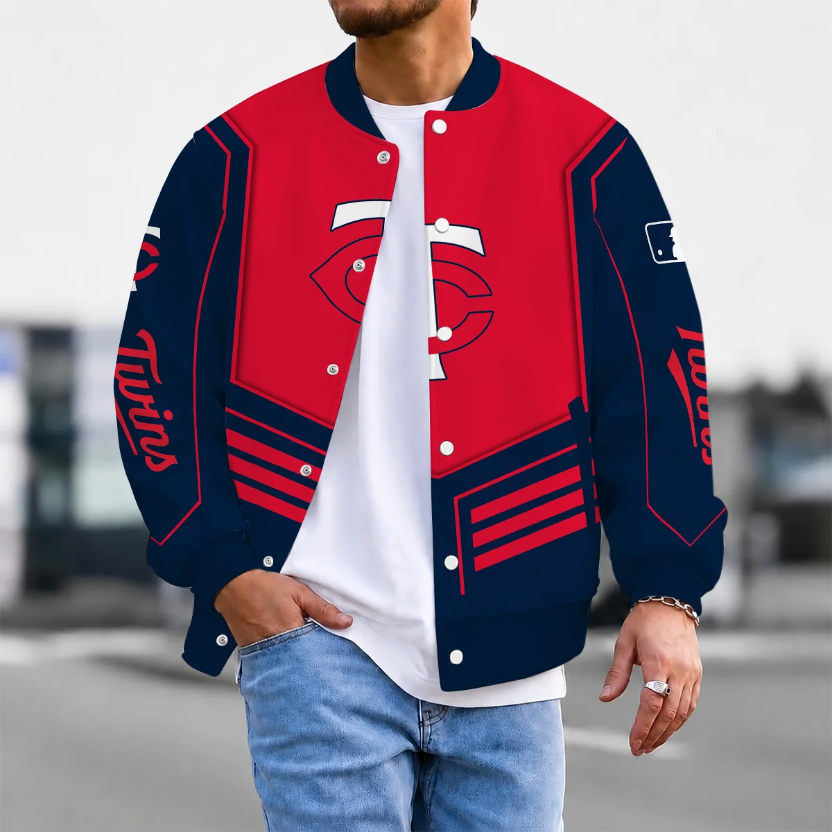 Limited Edition – Customized MLB Minnesota Twins Satin Varsity & Baseball Jacket
