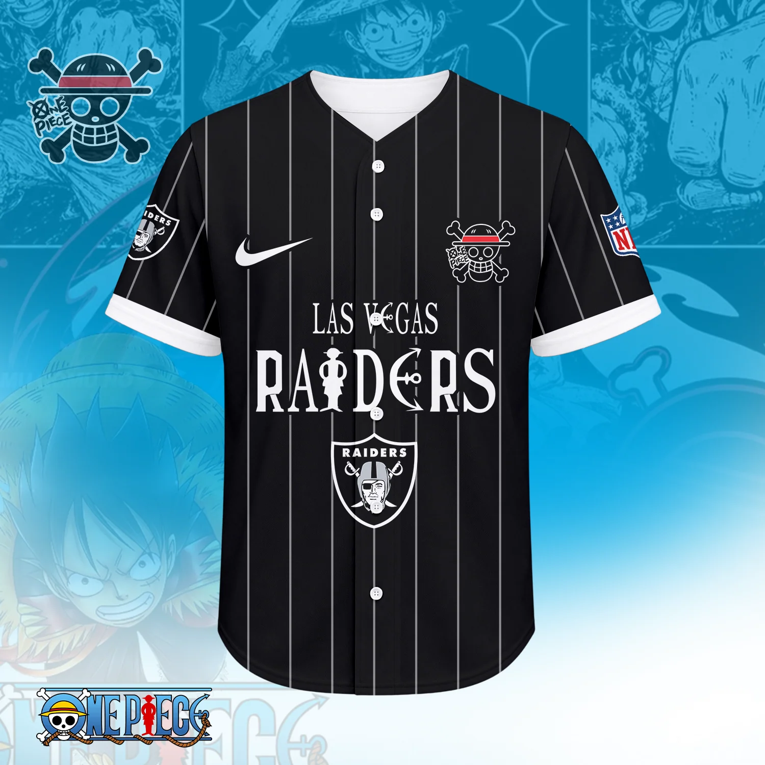 Limited Edition – Customized NFL Las Vegas Raiders Baseball Jersey