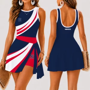 Limited Edition – Customized MLB New York Yankees Women’s Summer Skort Dress