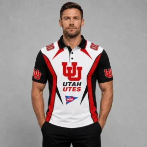 Limited Edition – Customized NCAA Utah Utes Polo Shirt