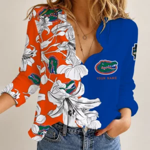 Limited Edition – Customized NCAA Florida Gators Women Casual Shirt