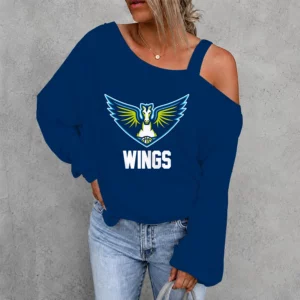 Limited Edition – Customized WNBA Dallas Wings Women’s Off-Shoulder Long Sleeve Shirt