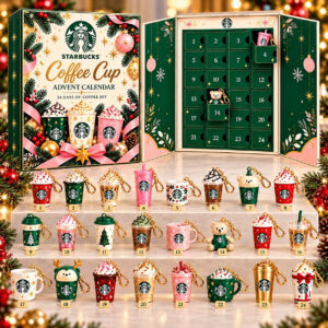 Starbucks Coffee Cup Christmas Advent Calendar 2026 24 Days Holiday Gift For Coffee Lovers