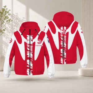 Limited Edition – Customized NBA Atlanta Hawks Windbreaker Jacket