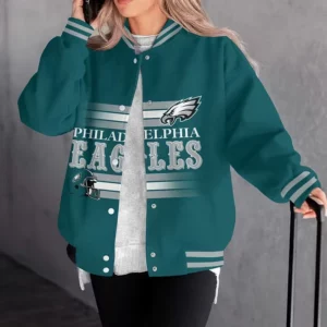 Limited Edition – Customized NFL Philadelphia Eagles Satin Varsity & Baseball Jacket