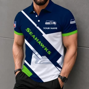 Limited Edition – Customized NFL Seattle Seahawks Polo Shirt