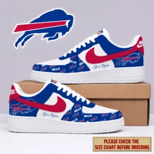 Limited Edition – Customized NFL Buffalo Bills Af1 Shoes