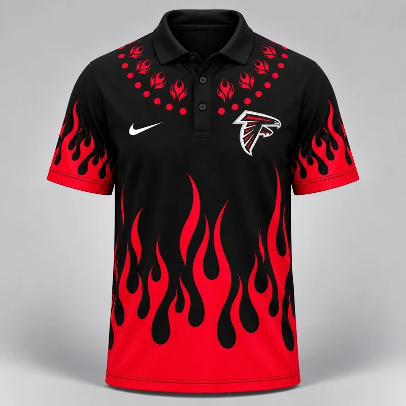 Limited Edition – Customized NFL Atlanta Falcons Polo Shirt