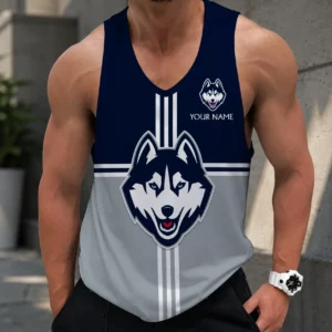 Limited Edition – Customized NCAA Uconn Huskies Strappy Unisex Tank Top