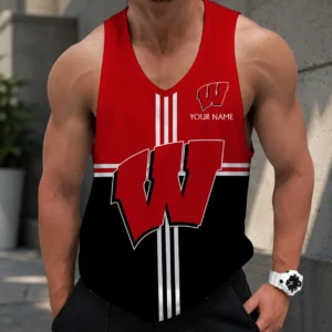 Limited Edition – Customized NCAA Wisconsin Badgers Unisex Tank Top