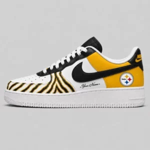 Limited Edition – Customized NFL Pittsburgh Steelers Af1 Shoes