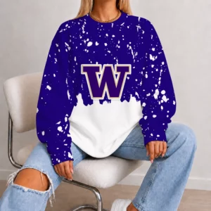 Limited Edition – Customized NCAA Washington Huskies Unisex Sweatshirt