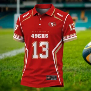 Limited Edition – Customized NFL San Francisco 49Ers Polo Shirt