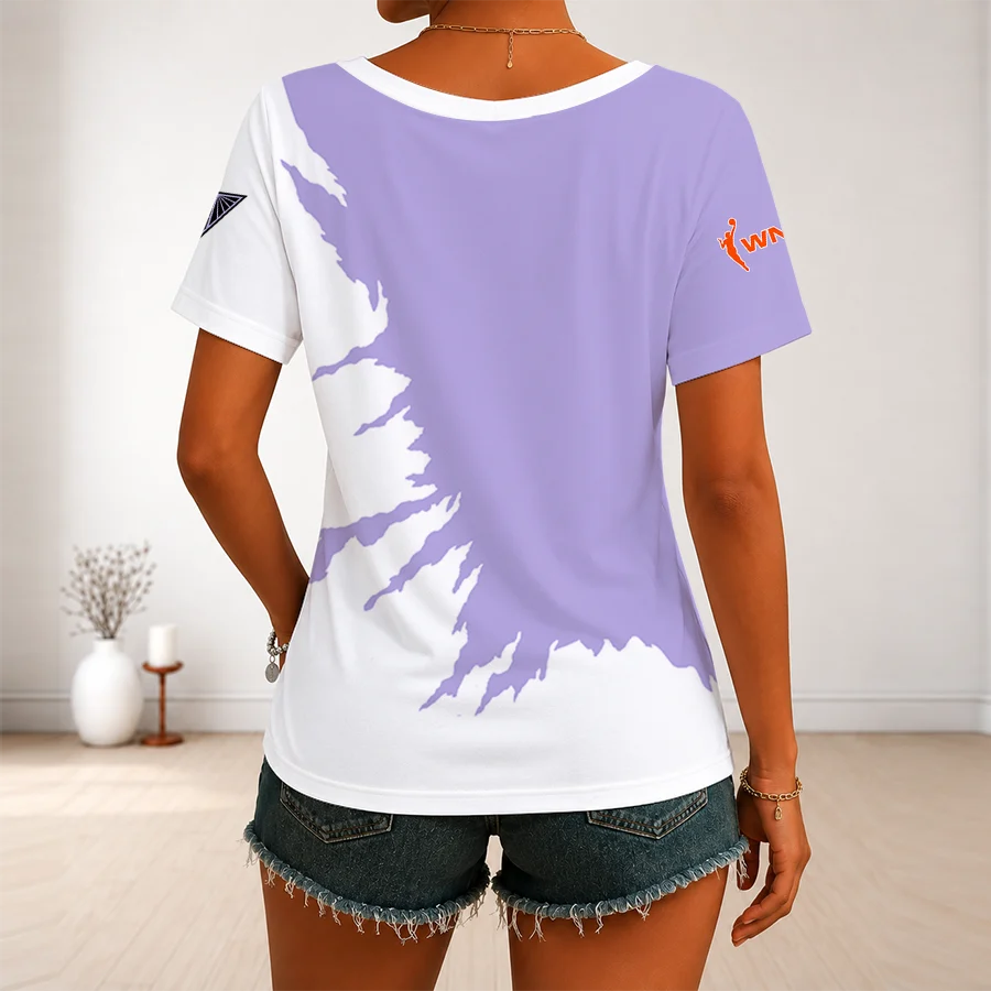Limited Edition – Customized WNBA Golden State Valkyries V-Neck Female Shirt - Image 2